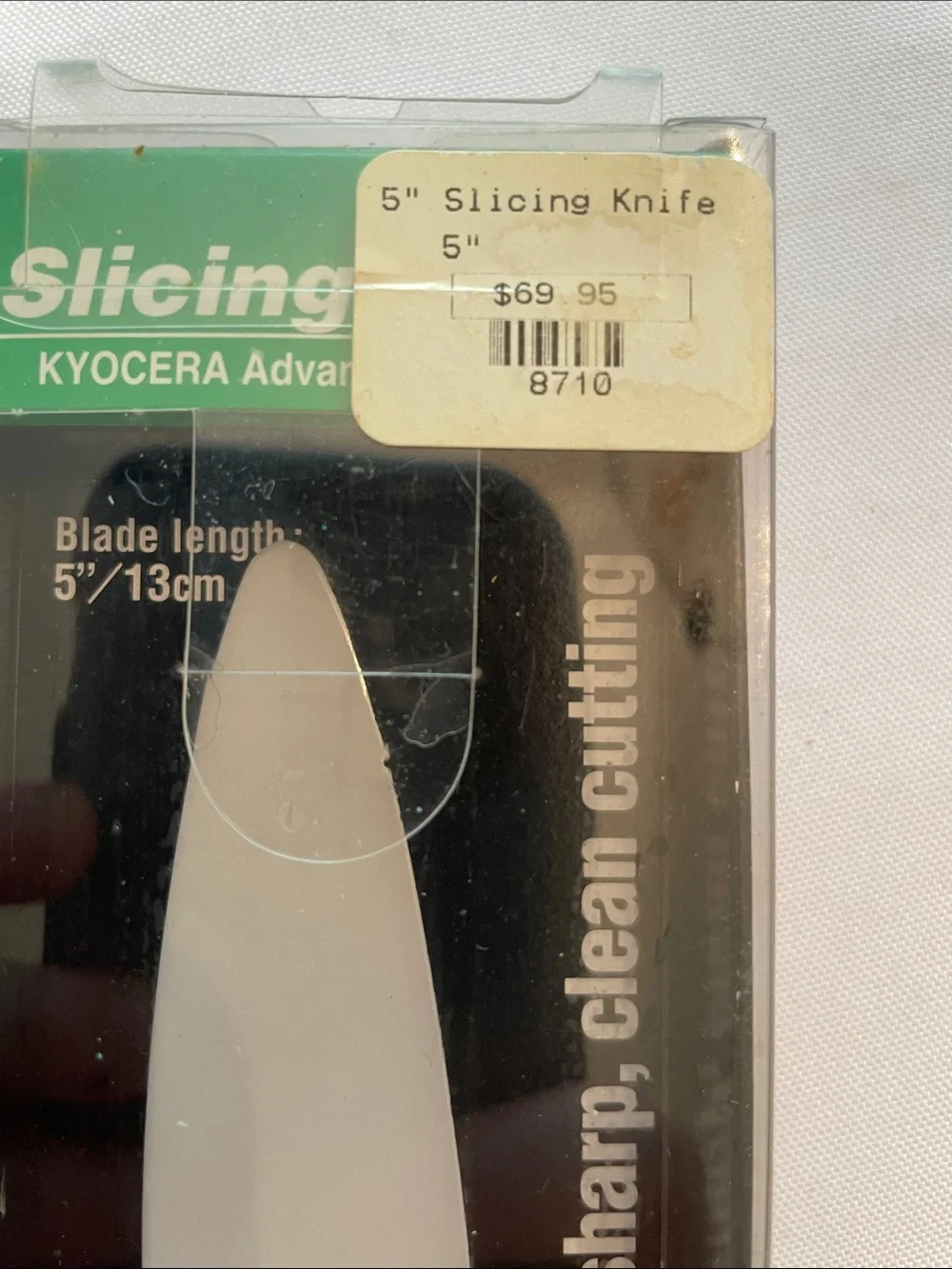 Kyocera Slicing Knife. 13 cm. Retail: $69.95